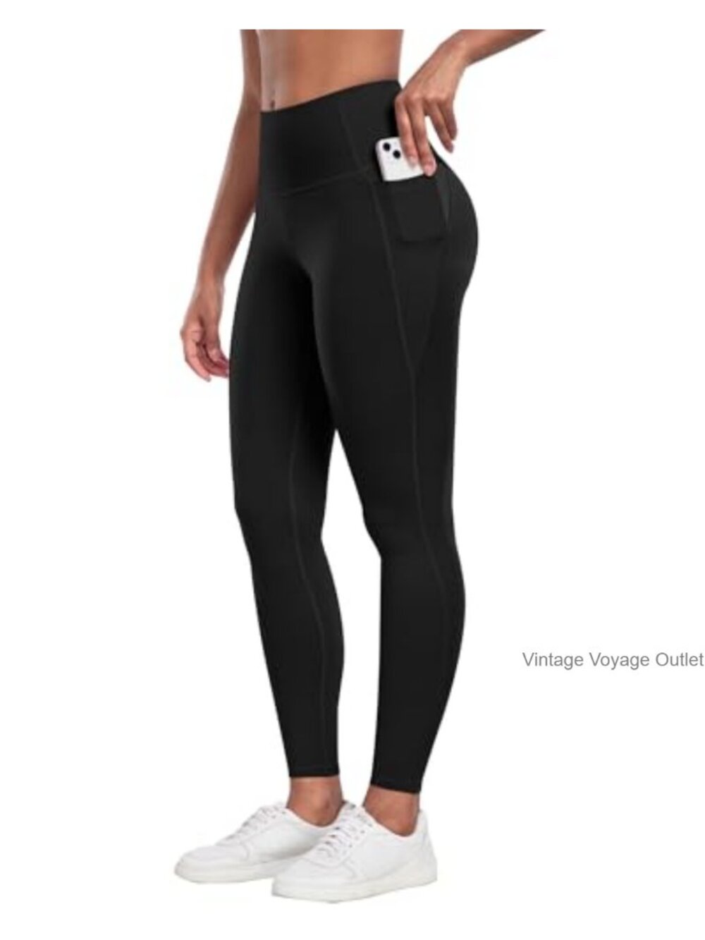 High Waisted Tummy Control Leggings with Pockets Yoga Pants